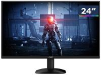 Monitor 24" FHD 100Hz 1ms AOC Série B35 24B35HM2 Widescreen HDMI e VGA - 1