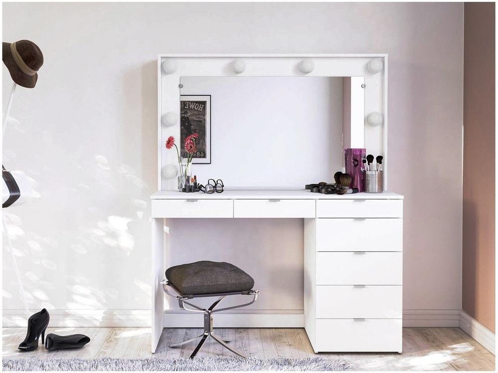Penteadeira com Espelho 7 Gavetas - 2