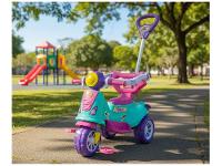 Triciclo Infantil com Empurrador Avespa Maral - 3