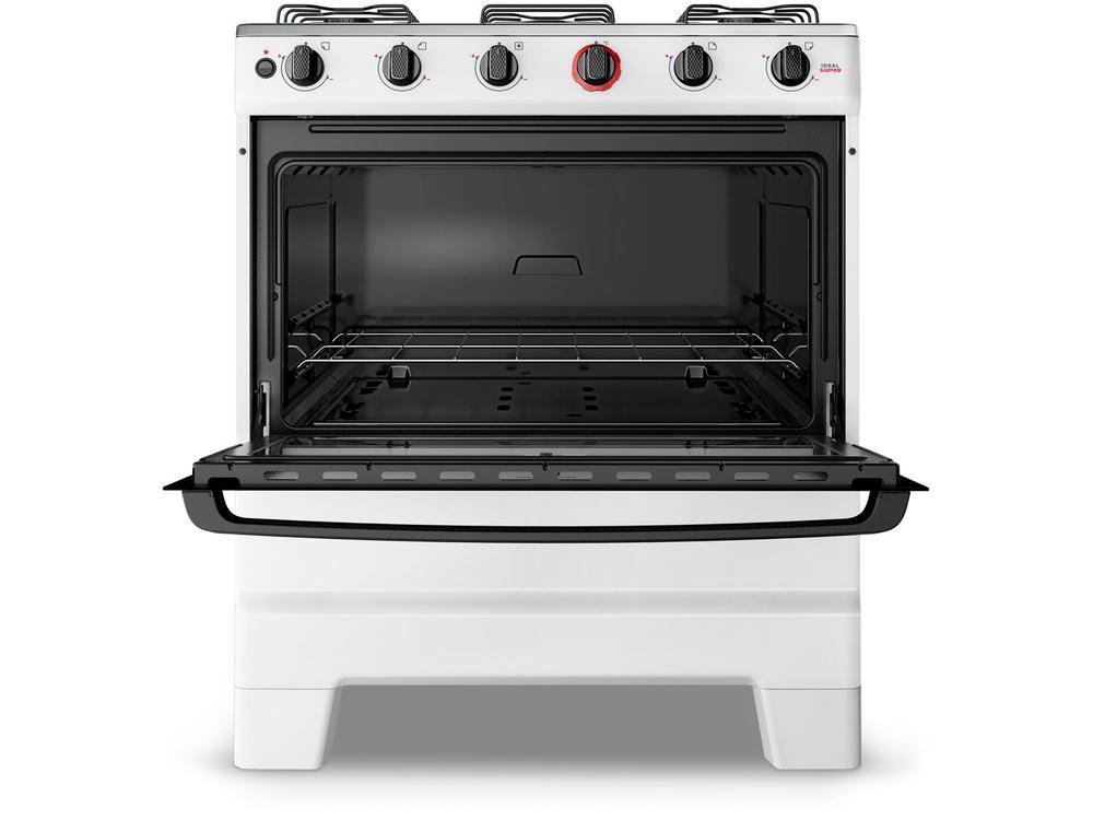 Fogão 5 Bocas Esmaltec Branco Ideal Super BR 5121 - 11