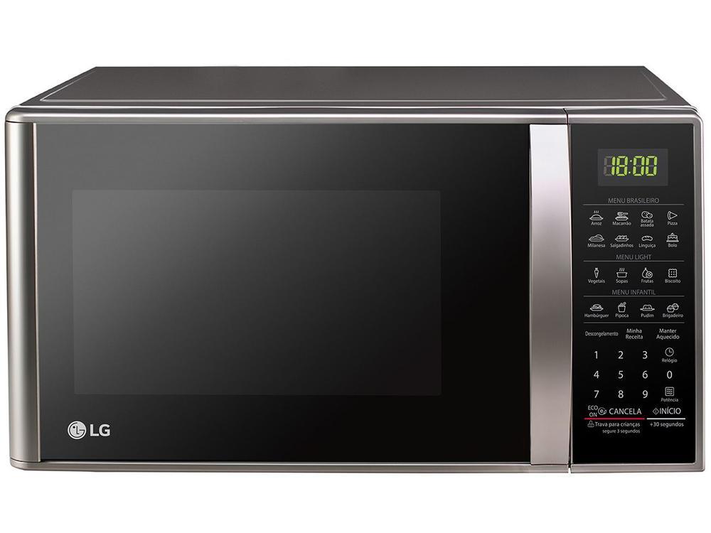 Micro-ondas LG 30L Prata MS3043BR - 10