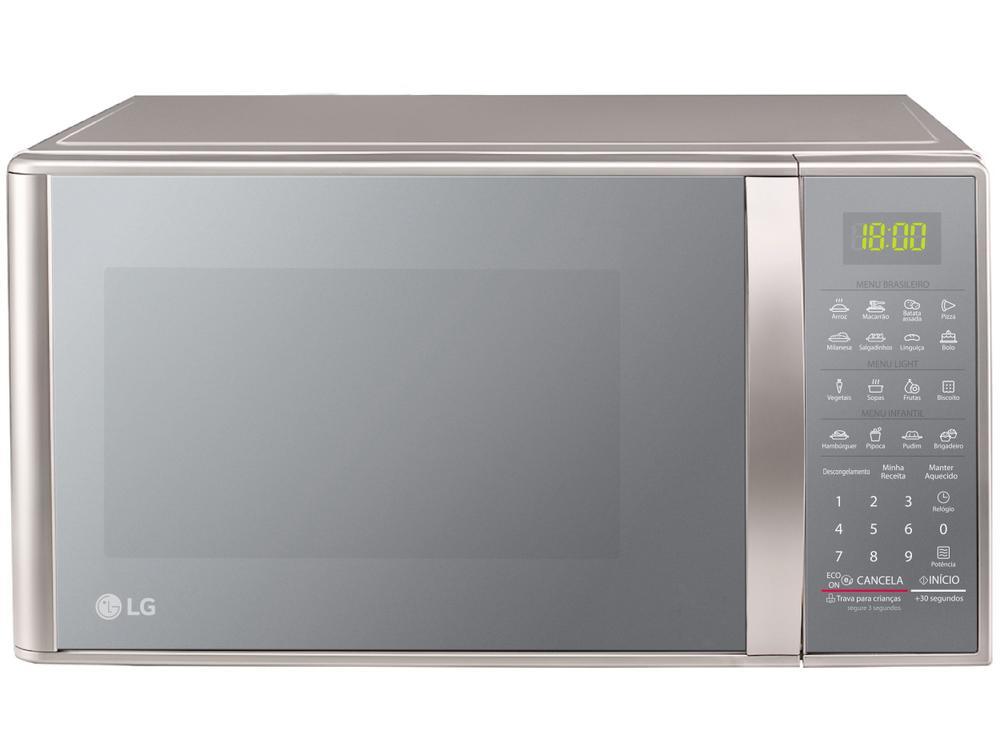 Micro-ondas LG 30L Prata MS3043BR - 1