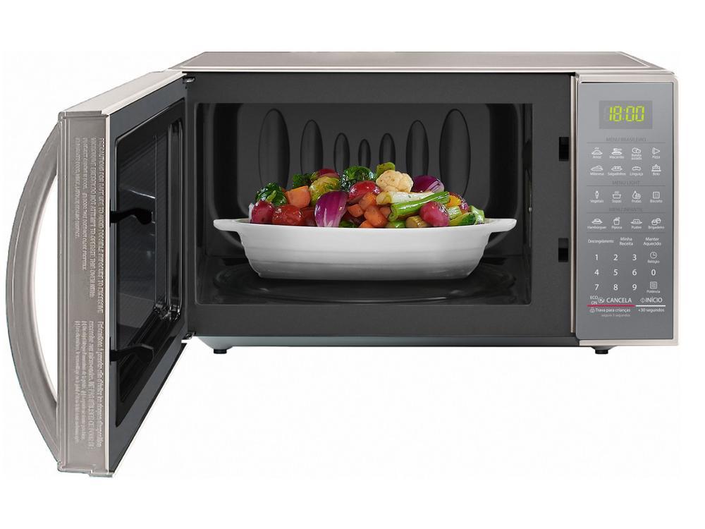 Micro-ondas LG 30L Prata MS3043BR - 2