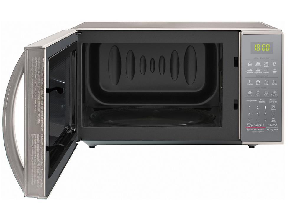 Micro-ondas LG 30L Prata MS3043BR - 3