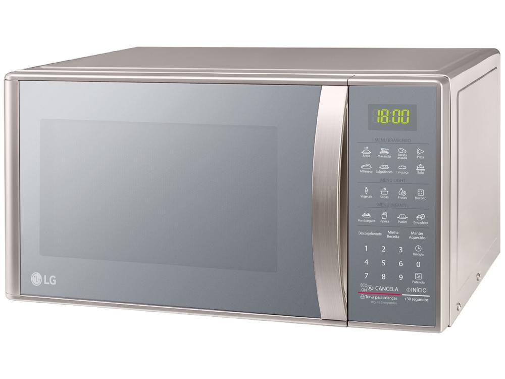 Micro-ondas LG 30L Prata MS3043BR - 5