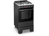 Fogão 4 Bocas Esmaltec Preto Ideal Super 4121 - 10