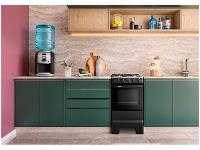 Fogão 4 Bocas Esmaltec Preto Ideal Super 4121 - 6