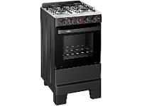 Fogão 4 Bocas Esmaltec Preto Ideal Super 4121 - 7