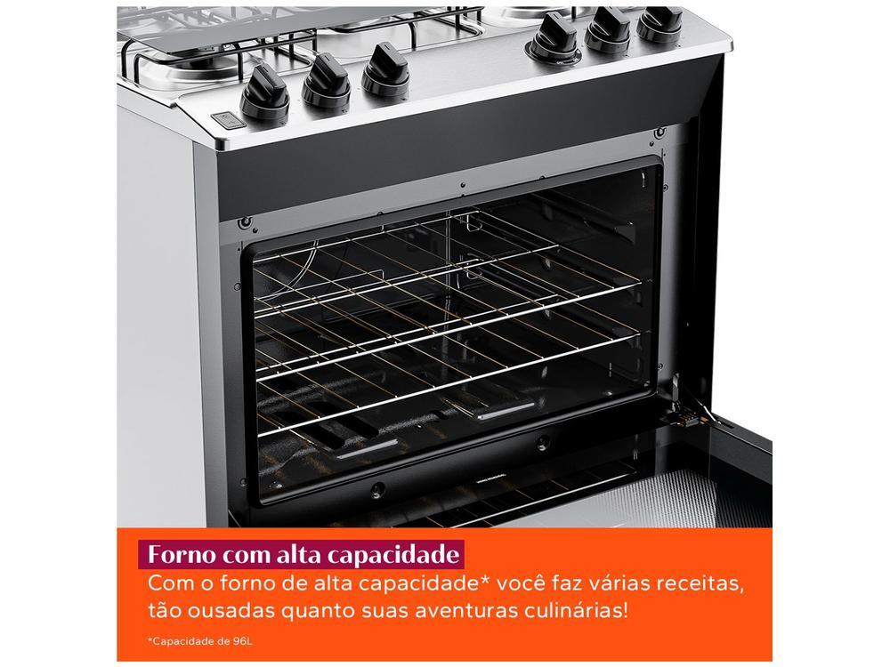 Fogão 5 Bocas Brastemp Branco BFS5NDB - 9