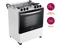 Fogão 5 Bocas Brastemp Branco BFS5NDB - 2