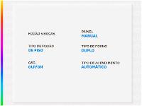 Fogão 5 Bocas Brastemp Branco BFS5NDB - 10