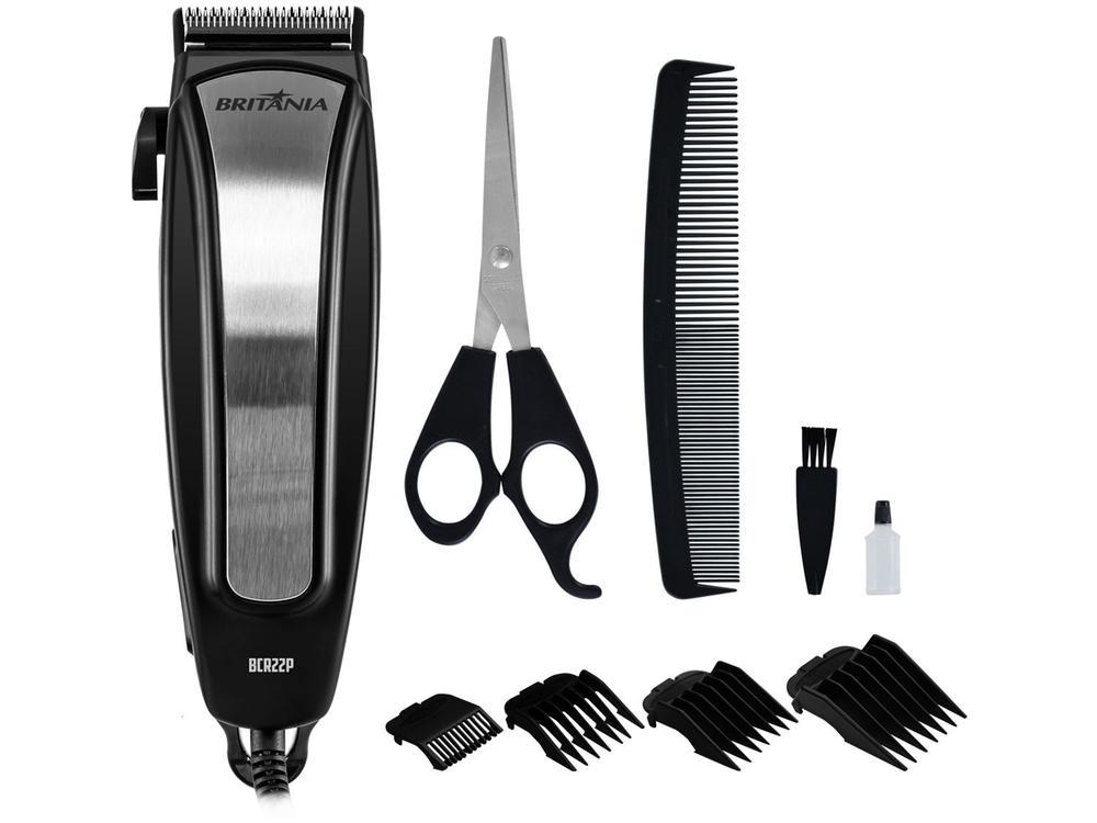 Máquina de Cortar Cabelo BCR22P Britânia 5 Níveis de Altura 1 Velocidade - 3
