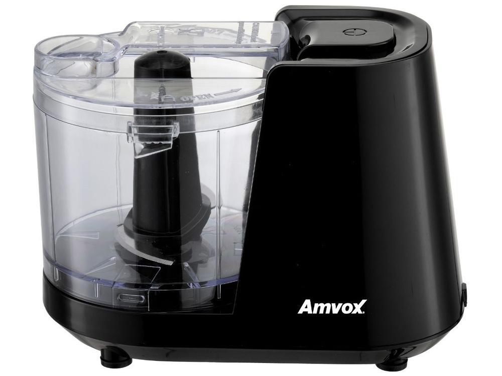 Mini Processador de Alimentos Amvox 100W Preto - 1