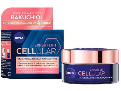 Creme Facial Nivea Antissinais Expert Lift Cellular Noite 50ml