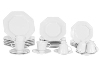 Aparelho de Jantar 30 Peças Schmidt Porcelana