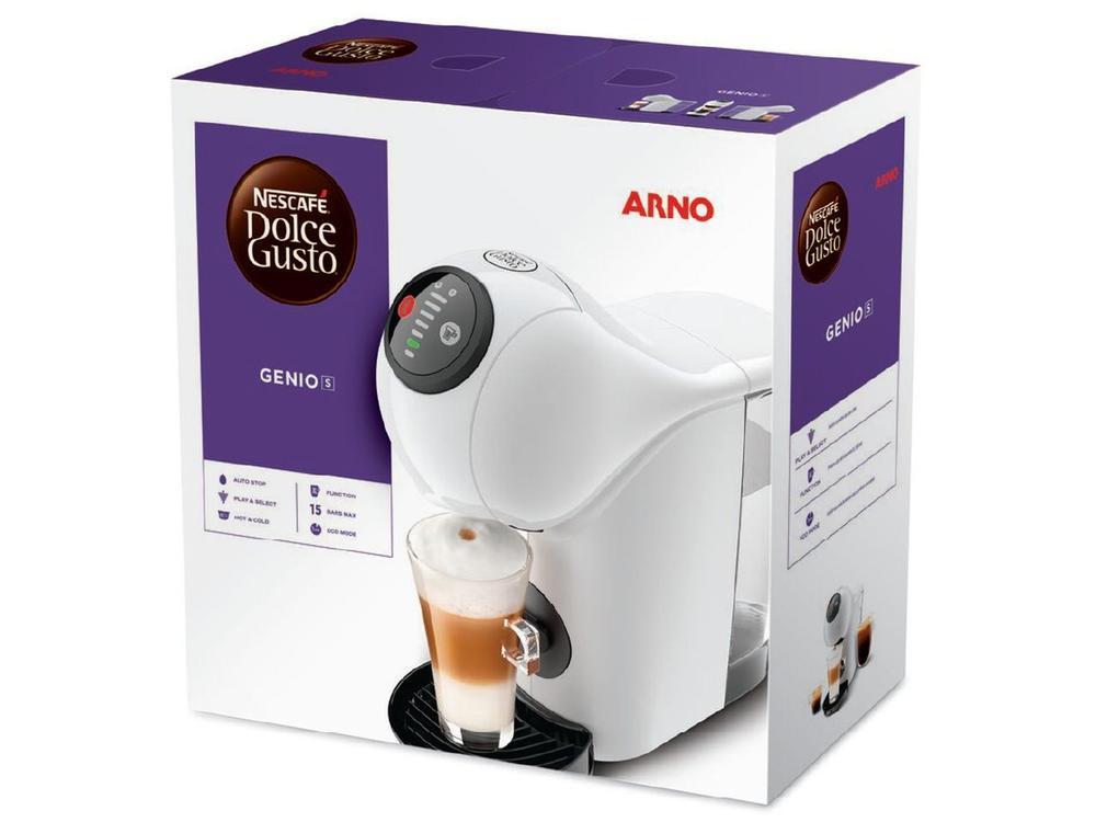 Cafeteira Elétrica Arno Nescafé Dolce Gusto Genio S Basic DGS1 Branca - 18