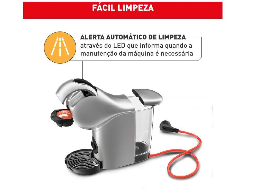 Cafeteira Elétrica Arno Nescafé Dolce Gusto Genio S Touch DGS4 Cinza - 6