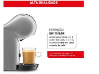 Cafeteira Elétrica Arno Nescafé Dolce Gusto Genio S Touch DGS4 Cinza - 5