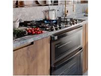 Fogão 5 Bocas Electrolux Cinza Duplo Forno com Timer FE5AD - 20