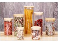 Jogo de Potes de Vidro Hermético Brinox com Tampa Redondo Ekko 7 Peças - 11