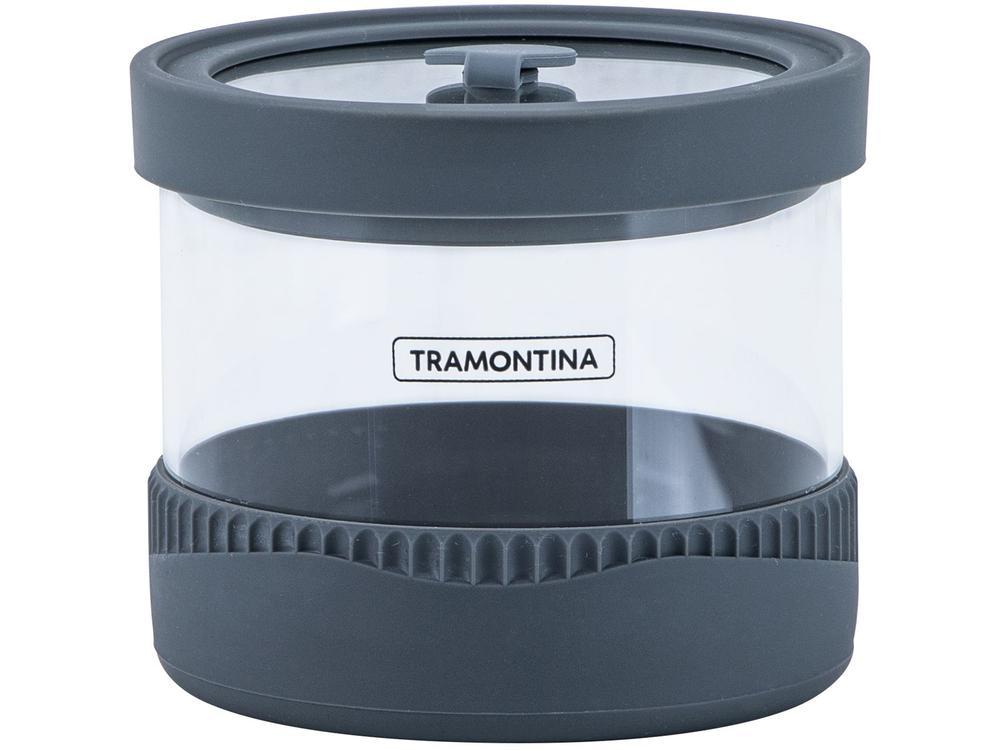 Pote de Vidro Hermético Tramontina com Tampa Redondo 0,4L - 1