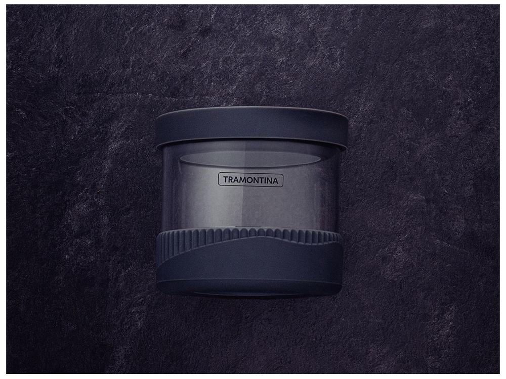 Pote de Vidro Hermético Tramontina com Tampa Redondo 0,4L - 3