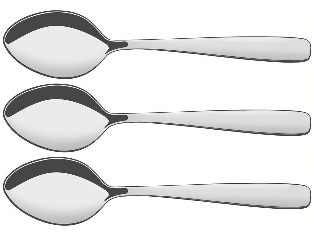 Jogo de Colher Aço Inox Tramontina Amazonas 3 Peças - 1