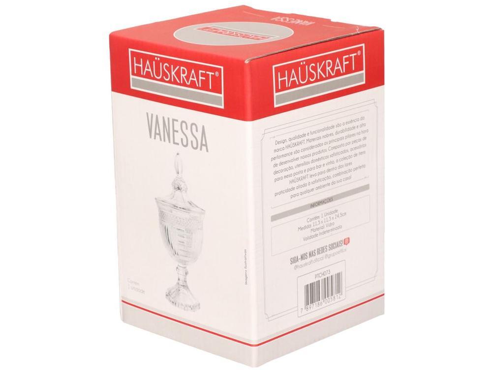 Potiche de Vidro com Tampa 24,5cm Hauskraft  - 2