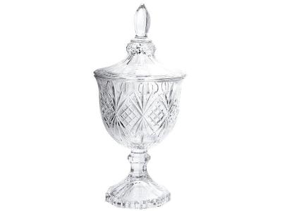 Potiche de Vidro com Tampa 24,5cm Hauskraft 
