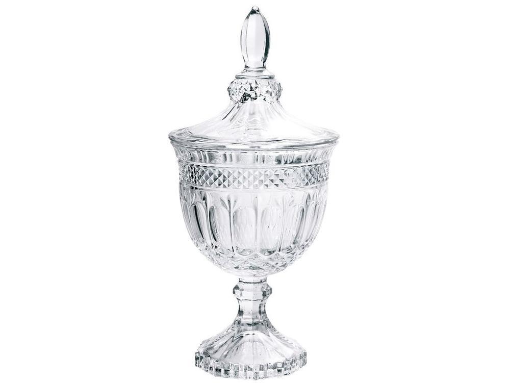 Potiche de Vidro com Tampa 24,5cm Hauskraft  - 1