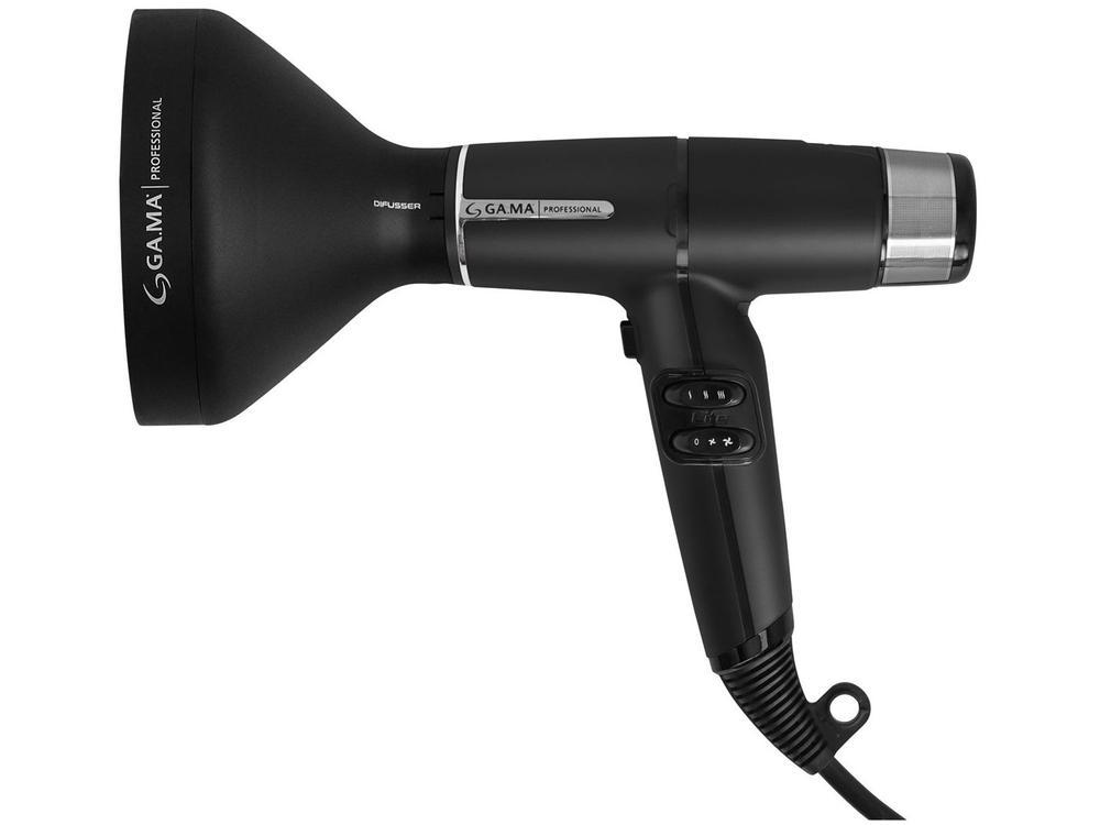 Secador de Cabelo GA.MA Italy Profissional Preto 1500W 3 Velocidades iQ Lite - 4