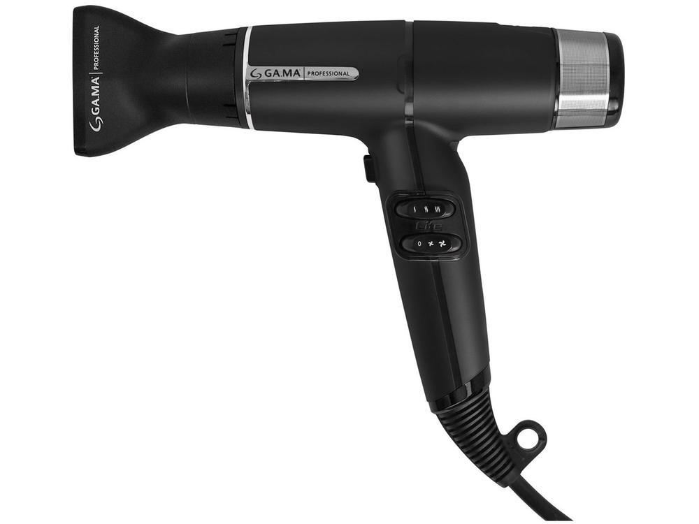 Secador de Cabelo GA.MA Italy Profissional Preto 1500W 3 Velocidades iQ Lite - 6