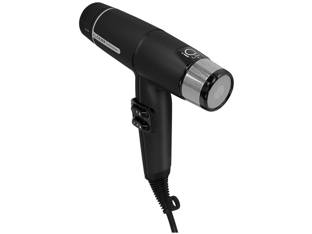 Secador de Cabelo GA.MA Italy Profissional Preto 1500W 3 Velocidades iQ Lite - 9