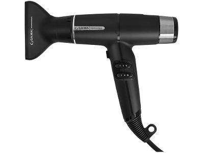 Secador de Cabelo GA.MA Italy Profissional Preto 1500W 3 Velocidades iQ Lite