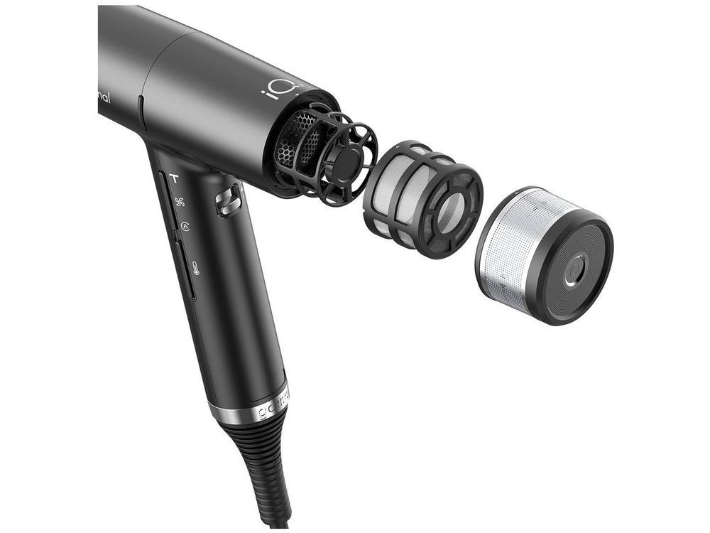 Secador de Cabelo GA.MA Italy Profissional Preto 1600W 3 Velocidades iQ3 Perfettoc - 4