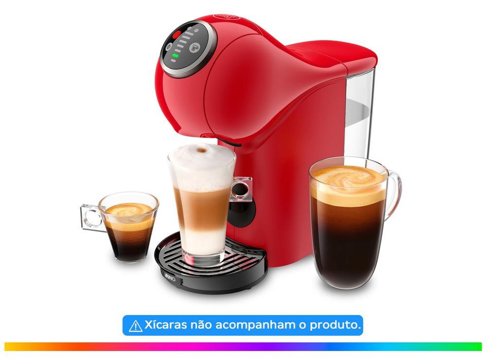 Cafeteira Elétrica Arno Nescafe Dolce Gusto Genio S Plus DGS3 Vermelha - 11