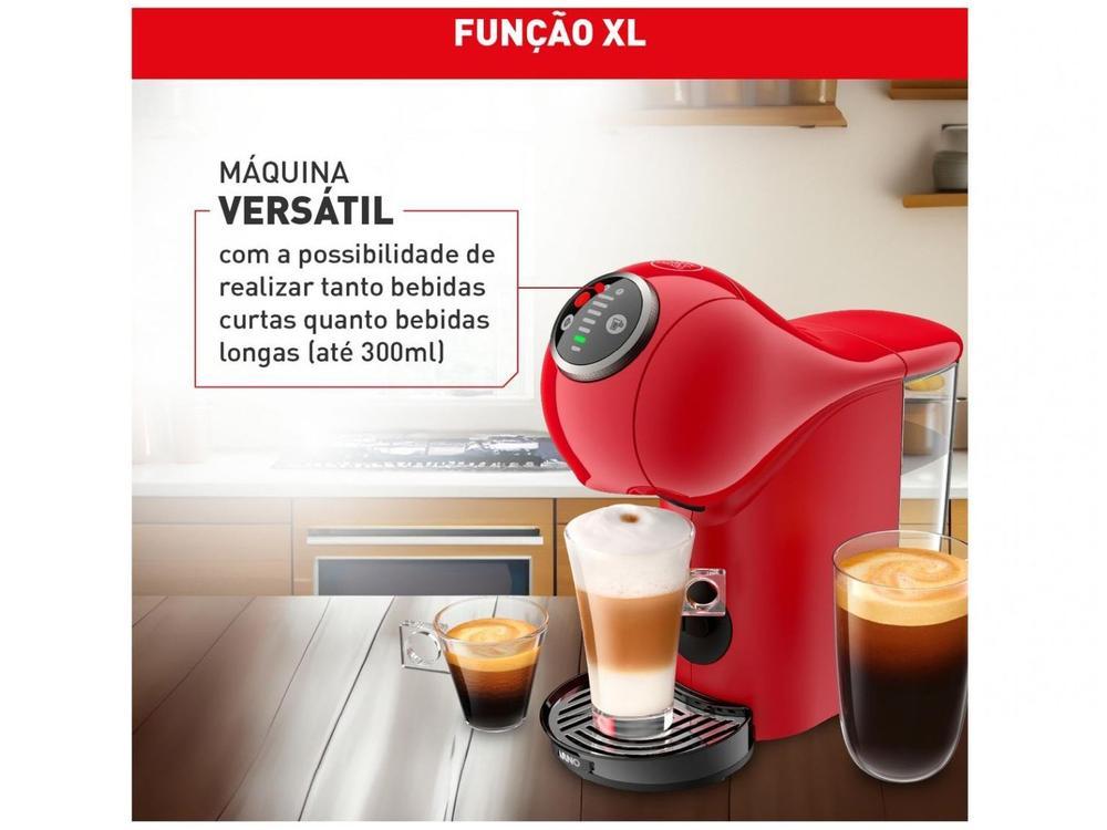 Cafeteira Elétrica Arno Nescafe Dolce Gusto Genio S Plus DGS3 Vermelha - 4