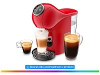 Cafeteira Elétrica Arno Nescafe Dolce Gusto Genio S Plus DGS3 Vermelha - 11