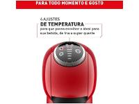 Cafeteira Elétrica Arno Nescafe Dolce Gusto Genio S Plus DGS3 Vermelha - 12