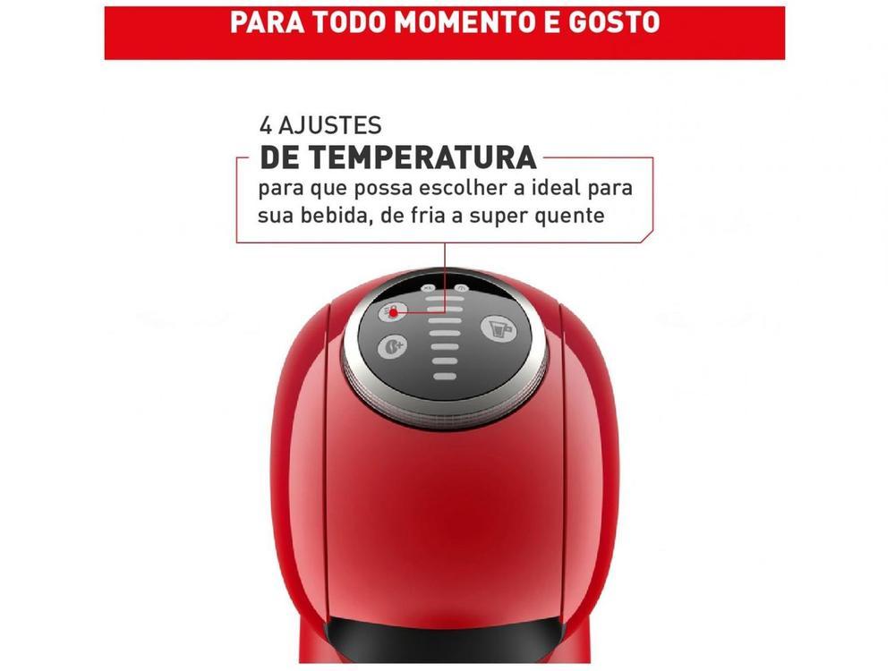 Cafeteira Elétrica Arno Nescafe Dolce Gusto Genio S Plus DGS3 Vermelha - 3