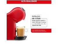 Cafeteira Elétrica Arno Nescafe Dolce Gusto Genio S Plus DGS3 Vermelha - 14