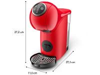 Cafeteira Elétrica Arno Nescafe Dolce Gusto Genio S Plus DGS3 Vermelha - 17