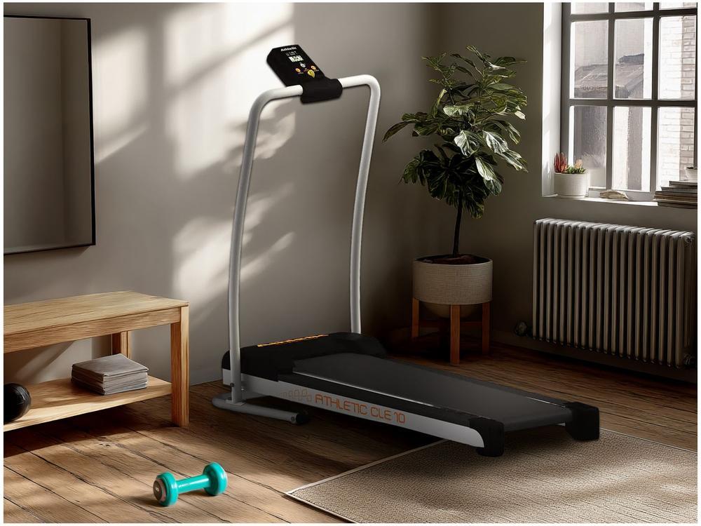 Esteira Ergométrica Elétrica Dobrável Athletic CLE 10 Vel. Máxima 10km/h - 2