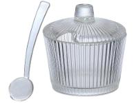 Açucareiro de Vidro com Colher Hauskraft Graffiato - 1