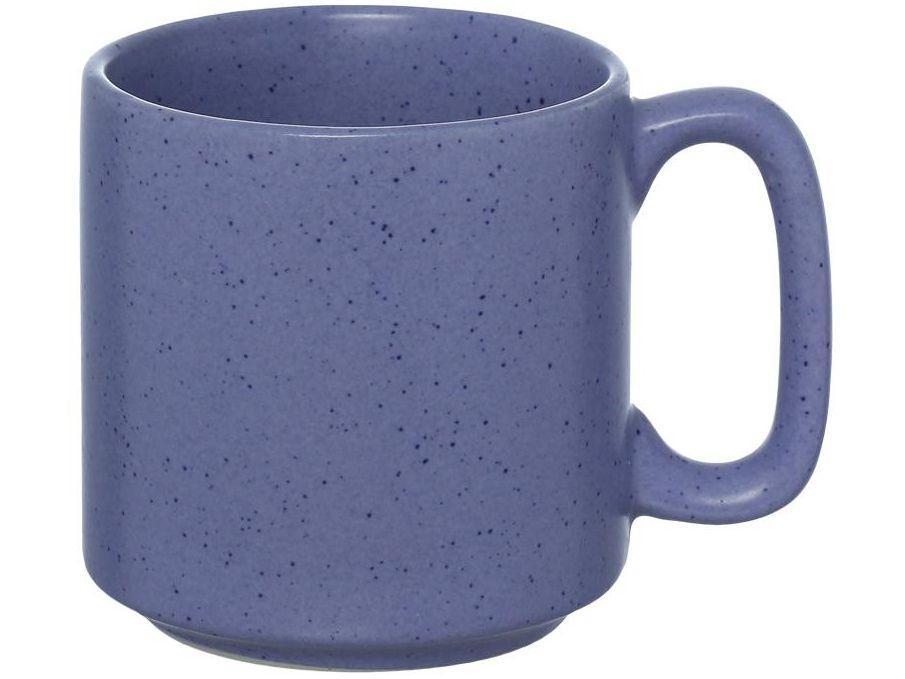 Caneca Chá e Café de Cerâmica Azul 235ml Hauskraft Surya CANC190/AZ - 1