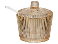 Açucareiro de Vidro com Colher Hauskraft Graffiato - 1