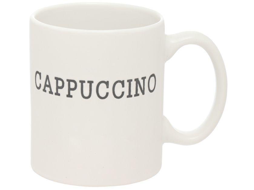 Caneca Chá e Café de Cerâmica Branca 320ml Hauskraft Cremona CANC196 - 1