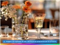 Jogo de Taças de Vidro para Água e vinho Transparente 230ml  6 Peças Hauskraft Jennie - 2