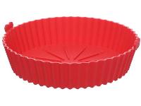 Forma para Air Fryer de Silicone Antiaderente com Alças 20cm Hauskraft - 1