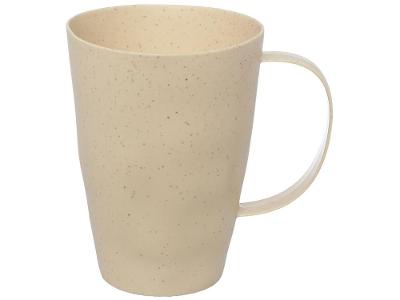 Caneca de Chá e Café Bege 460ml Hauskraft Fibra de Bambu FBBU006/BG